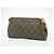 Borsa a mano Eva Louis Vuitton in tela Monogram Marrone - vista 2