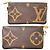 LOUIS VUITTON Pochette Trio Monogramma Gigante Inverso Marrone - vista 13