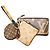 LOUIS VUITTON Pochette Trio Monogramma Gigante Inverso Marrone - vista 2