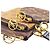 LOUIS VUITTON Pochette Trio Monogramma Gigante Inverso Marrone - vista 7