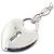 Tiffany & Co Collar Péndulo Corazón con Llave Tiffany 925 - vista 2