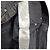 Jeans slim strappati a vita media in cotone nero Alexander Mcqueen - vista 3