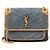Saint Laurent Denim Wildleder Monogramm Niki Mittel Schultertasche