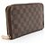 Zippy Organizer Geldbörse Damier Ebene Louis Vuitton Braun - Ansicht 2