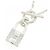 Collana Hermès Amulette Cadena in argento 925 Metallico - vista 3