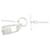 Hermès Amulette Cadena 925 Silver Necklace Silvery Metallic  - view 5