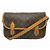 Borsa a Spalla Gibeciere MM Monogram Louis Vuitton Marrone