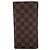 Portafoglio in tessuto Louis Vuitton Brazza Marrone - vista 3