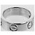 Cartier Love Classic Ring aus Pt950-Platin mit Diamanten, Größe 7 Silber Metallisch - Ansicht 5