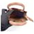 Céline Borsa a spalla mini cabas verticale Marrone  - vista 8