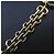Portachiavi circolare matelassé Coco Mark di Chanel D'oro Metallico - vista 5