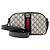 Borsa a tracolla Gucci GG Supreme Ophidia Small Marrone Beige