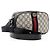 Borsa a tracolla Gucci GG Supreme Ophidia Small Marrone Beige - vista 2