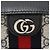Borsa a tracolla Gucci GG Supreme Ophidia Small Marrone Beige - vista 9