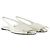 Sandali Iced Fold - Courreges - Pelle - Bianco - vista 2