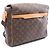 Borsa a Spalla Abbesses Monogramma Louis Vuitton Marrone - vista 7