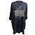 T-shirt Glow In The Dark in cotone nero di Acne Studios