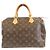 Sac Boston Monogram Speedy Louis Vuitton Marron