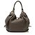 Hobo in pelle Mahina di Louis Vuitton Marrone