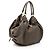 Hobo in pelle Mahina di Louis Vuitton Marrone - vista 2