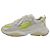 Baskets Amiri Bone Runner en cuir blanc - vue 3