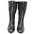 Stivali a metà polpaccio con zip frontale Jett di Stuart Weitzman in pelle nera Nero - vista 2