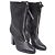 Stivali a metà polpaccio con zip frontale Jett di Stuart Weitzman in pelle nera Nero - vista 3