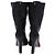 Stivali a metà polpaccio con zip frontale Jett di Stuart Weitzman in pelle nera Nero - vista 5