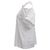 Camiseta de algodón blanco con volantes asimétricos Alexander McQueen Crudo - vista 2