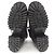 Timeless Chanel Lackleder-Stiefel mit Perlenimitation Schwarz - Ansicht 4
