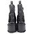 Timeless Chanel Lackleder-Stiefel mit Perlenimitation Schwarz - Ansicht 5