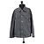 Acne Studios Oversized Jeansjacke Grau Baumwolle