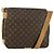 Borsa Messenger Abbesses Louis Vuitton in tela Monogram Marrone