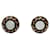 Orecchini Clip Coco Mark di Chanel Nero D'oro  - vista 1