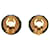 Orecchini Clip Coco Mark di Chanel Nero D'oro  - vista 2