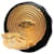 Orecchini Clip Coco Mark di Chanel Nero D'oro  - vista 3