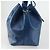 Noe Sac à main Petit Noé Louis Vuitton en cuir Epi petit Bleu - vue 4