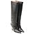 Botas Paris Texas Wanda de cuero negro