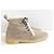 Stivaletti alla Caviglia con Lacci Foderati in Pelliccia Loro Piana Ylvi Walk Beige - vista 3