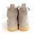 Stivaletti alla Caviglia con Lacci Foderati in Pelliccia Loro Piana Ylvi Walk Beige - vista 4