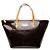 Borsa Bellevue PM in Monogram Vernis Louis Vuitton Bordò Porpora