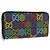 GUCCI GG Portefeuille Long Psychédélique Multicolore 601079 Auth BA9230V