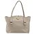 Chloé Bolso Tote de cuero beige y dorado Chloe C Auth am10250V - vista 2