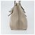 Chloé Bolso Tote de cuero beige y dorado Chloe C Auth am10250V - vista 5