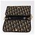 Borsa a spalla in tela Trotter Christian Dior blu navy oro Auth 159985 D'oro - vista 15