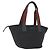 GUCCI GG Canvas Web Sherry Line Hand Bag Black Silver 131228 Auth ep12633 Silvery