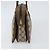 Bolso de mano GUCCI GG Supreme Web Sherry Line PVC Beige Oro 41 02 079 Auth 159288 Dorado - vista 4