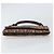 Borsa a Spalla in Tela Trotter Christian Dior Beige Oro Auth 159384 - vista 9