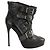 Burberry Botas de cuero negro