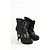 Burberry Botas de cuero negro - vista 3